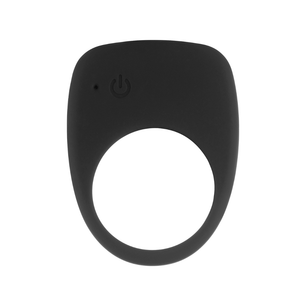 Anello fallico vibrante in silicone morbido con stimolatore integrato, ricaricabile USB e resistente all’acqua