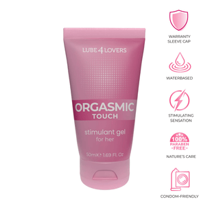 Gel intimo stimolante da 50 ml a base d’acqua, studiato per lei, compatibile con preservativi e senza parabeni