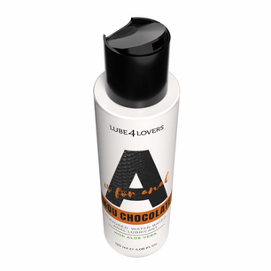 Dettaglio tappo dosatore lubrificante anal Mou Chocolate Lube4Lovers