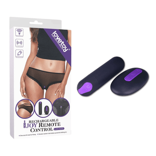 Kit mutandina vibrante LoveToy con telecomando ricaricabile e dispositivo interno