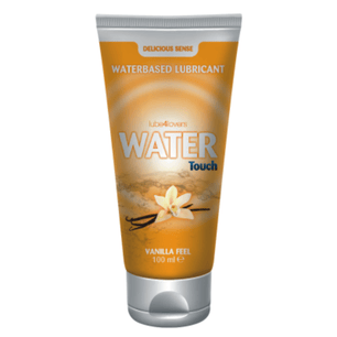 Tubo di lubrificante a base d’acqua Water Touch Vanilla Feel da 100ml con profumazione alla vaniglia e confezione color oro