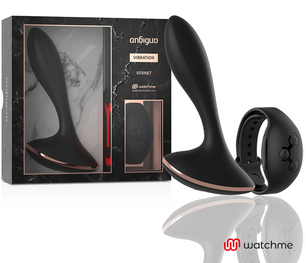 ANBIGUO - Watchme Vibratore Telecomando Plug Anale Vernet