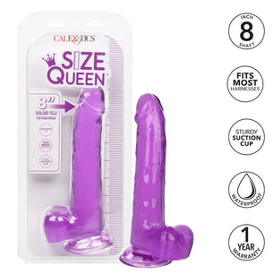 CALEXOTICS - Dildo Regina Taglia Viola 20.3 Cm