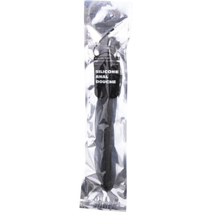 ALL BLACK - Doccia Anale in Silicone 27 Cm