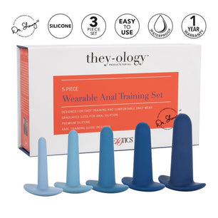 CALEXOTICS - Set per Allenamento Anale Indossabile 5 Pezzi
