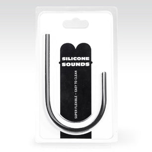 ALL BLACK - Sonda Uretrale in Silicone da 10 Mm