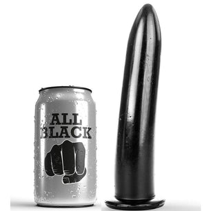 ALL BLACK - Dilatatore Anale e Vaginale 20 Cm