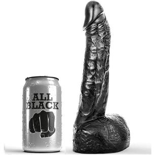 ALL BLACK - Dildo con Pugno 20 Cm