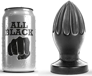ALL BLACK - Plug Anale 12 Cm