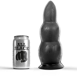 ALL BLACK - Plug Anale 23 Cm