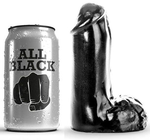 ALL BLACK - Dildo Realistico 13 Cm