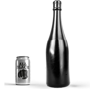 ALL BLACK - Bottiglia Anale 34,5 Cm