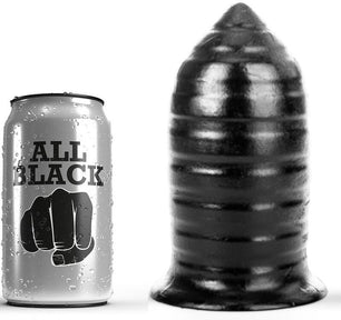 ALL BLACK - Plug Anale 16 Cm