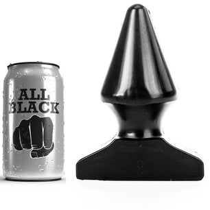 ALL BLACK - Plug Anale 17 Cm