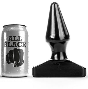 ALL BLACK - Plug Anale 16 Cm