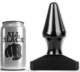 ALL BLACK - Plug Anale 15,5 Cm