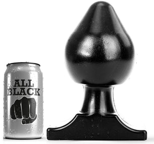 ALL BLACK - Plug Anale 19 Cm