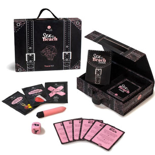 SECRETPLAY - Kit da Viaggio Sesso in Spiaggia (es/en/de/fr/nl/pt)