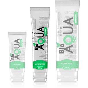 BIOAQUA - Lubrificante Ingredienti Naturali a Base Acqua 100 Ml