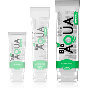 BIOAQUA - Lubrificante Ingredienti Naturali a Base Acqua 200 Ml