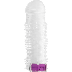 OHMAMA - Guaina Strutturata per il Pene con Proiettile Vibrante
