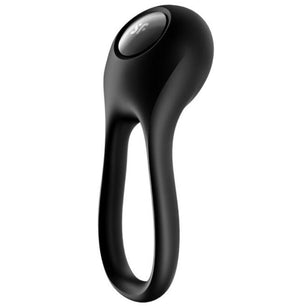 SATISFYER - Vibratore Ad Anello Majestic Duo Nero