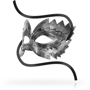 OHMAMA - Maschere Antizaz Stile Veneziano Argento