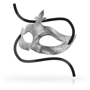 OHMAMA - Maschere Maschera Fiore De Lis Argento