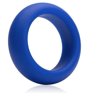 JE JOUE - Anello in Silicone Blu Strangolamento Minimo