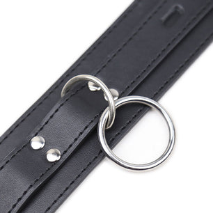 OHMAMA FETISH - Collana di Sottomissione con 3 Anelli