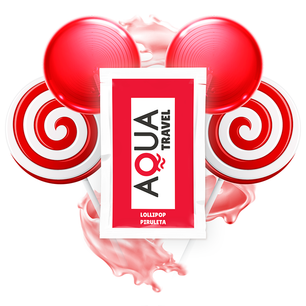 AQUA TRAVEL - Lubrificante a Base Acqua Gusto Lollipop 6 Ml