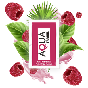 AQUA TRAVEL - Lubrificante a Base Acqua al Gusto Lampone Selvatico 6 Ml