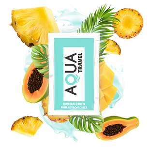 AQUA TRAVEL - Lubrificante a Base Acqua Gusto Frutta Tropicale 6 Ml