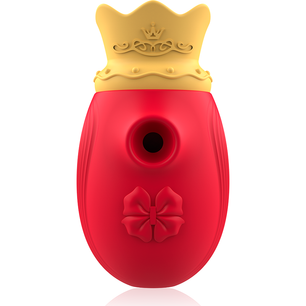 INTENSE - Stimolatore Clitorideo 10 Modalità di Aspirazione e Leccatura - Rosso