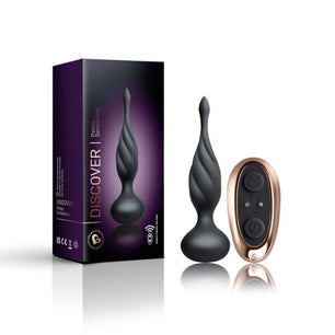 ROCKS-OFF - Stimolatore Anale Discover - Nero