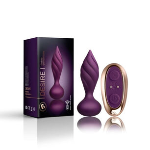 ROCKS-OFF - Stimolatore Anale Desire - Lilla