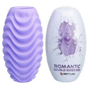 PRETTY LOVE - Uovo Masturbatore Lilla a Doppia Faccia