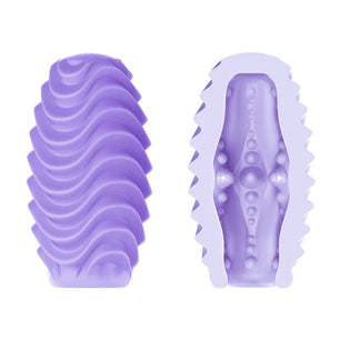 PRETTY LOVE - Uovo Masturbatore Lilla a Doppia Faccia