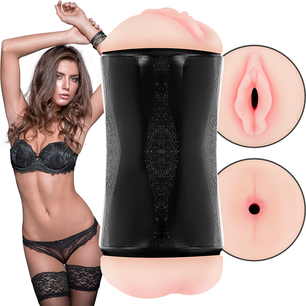 JAMYJOB - Masturbatore a Doppio Foro Randy - Vagina e Ano