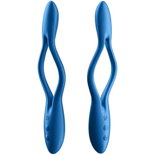 SATISFYER - Gioco Elastico Multi Vibratore Blu