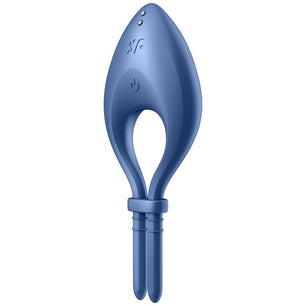 SATISFYER - App Vibratore Bullseye Ring Blu