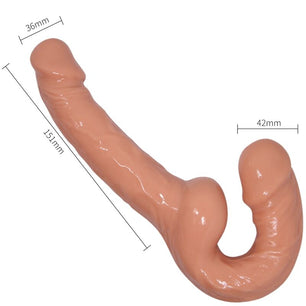 BAILE - Dildo da Ultra Appassionato con Imbragatura Senza Supporto