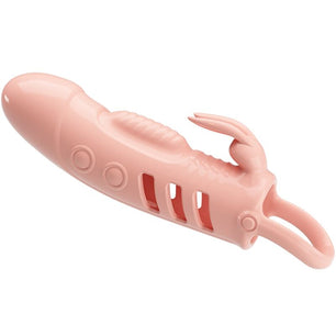 PRETTY LOVE - Guaina per Pene Coniglio Naturale Sloane