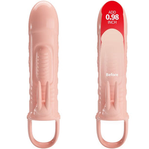 PRETTY LOVE - Guaina per Pene Coniglio Naturale Sloane