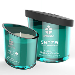 SWEDE - Candela da Massaggio Sweede Senze Tranquility - Menta, Rosa, Arancia