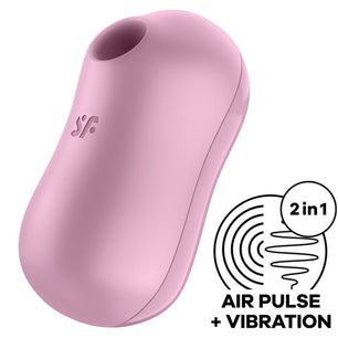 SATISFYER - Stimolatore e Vibratore D'aria per Zucchero Cotone Lilla