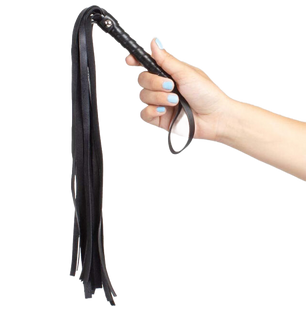 SECRETPLAY - Black Bondage Whip Collezione Bdsm