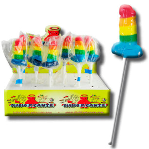 PRIDE - Pene Gommoso Lecca-lecca Lgbt