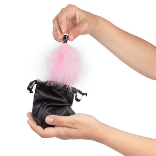 SECRETPLAY - Kit Luce Dorata Polvere e Piuma Alimentare Frizzante Alla Fragola