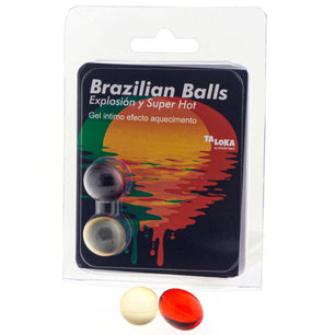 TALOKA - 2 Sfere Brasiliane Gel Eccitante Effetto Super Hot